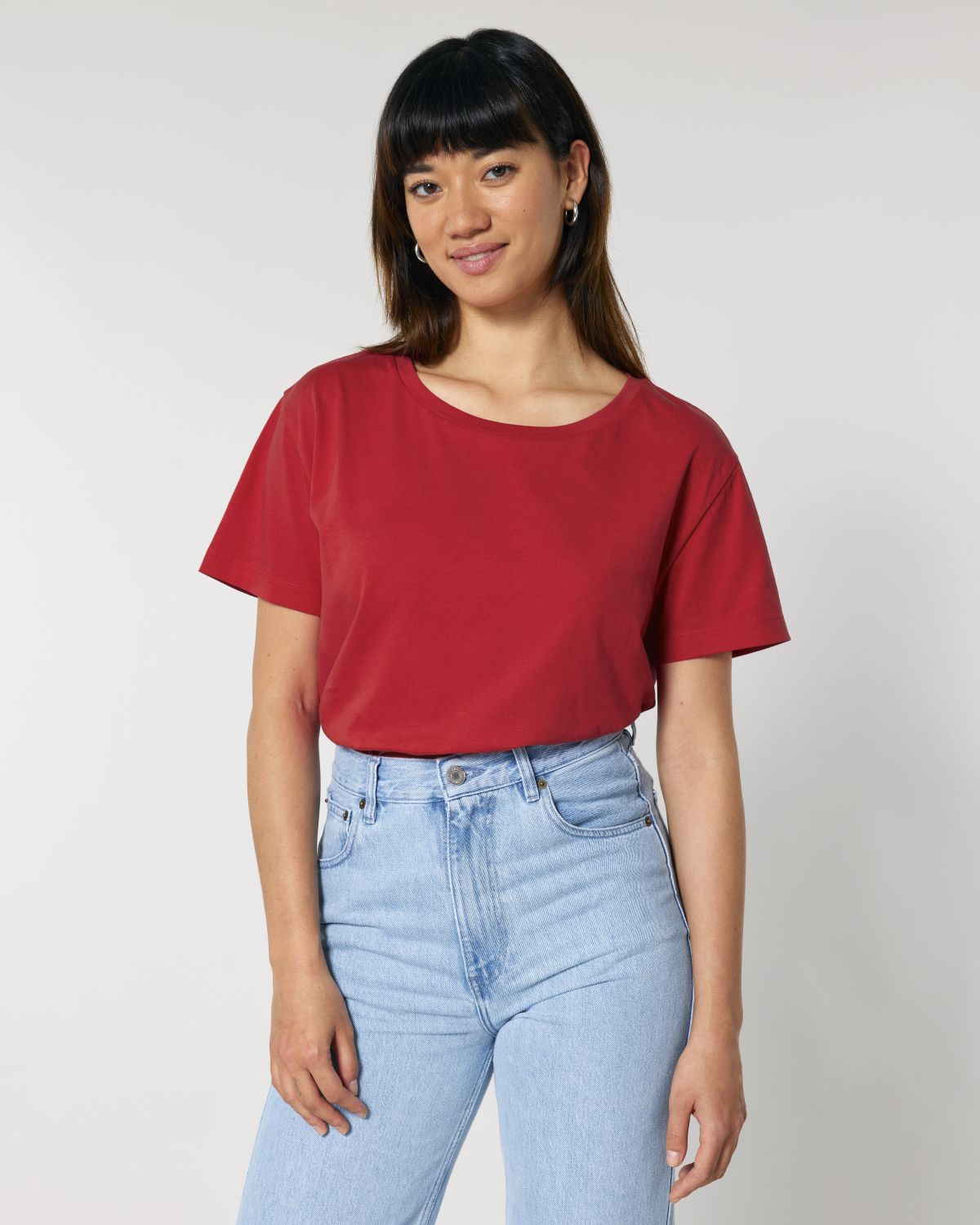 T-shirt scollo ampio Donna