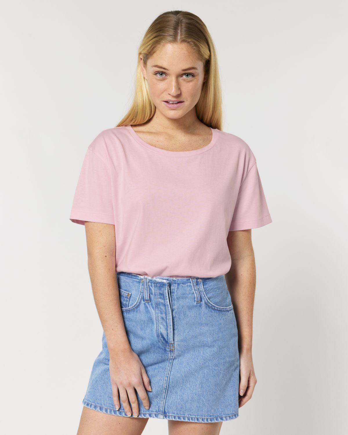 T-shirt scollo ampio Donna