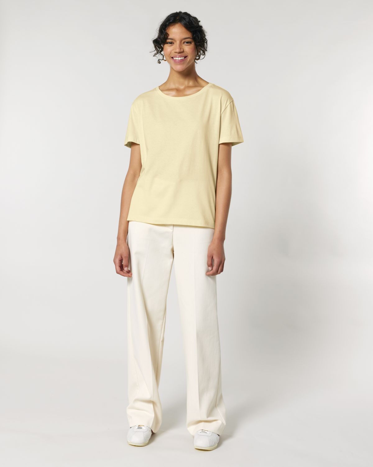 T-shirt scollo ampio Donna