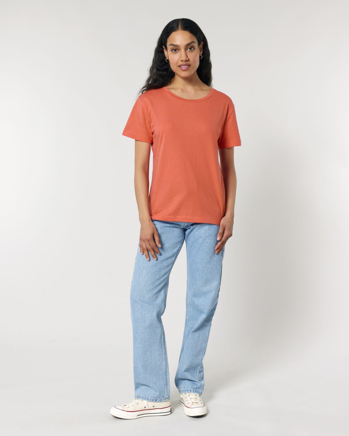 T-shirt scollo ampio Donna