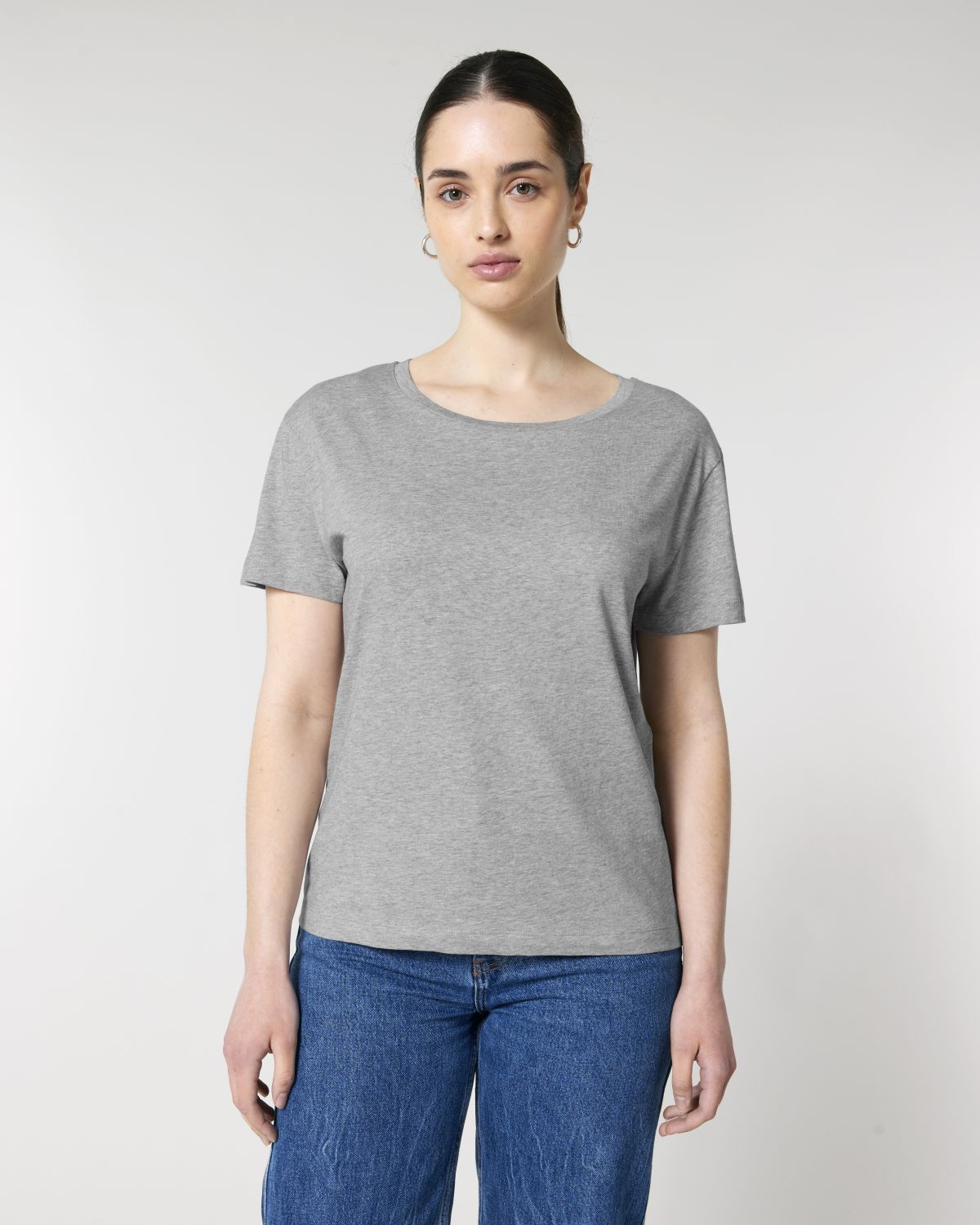 T-shirt scollo ampio Donna