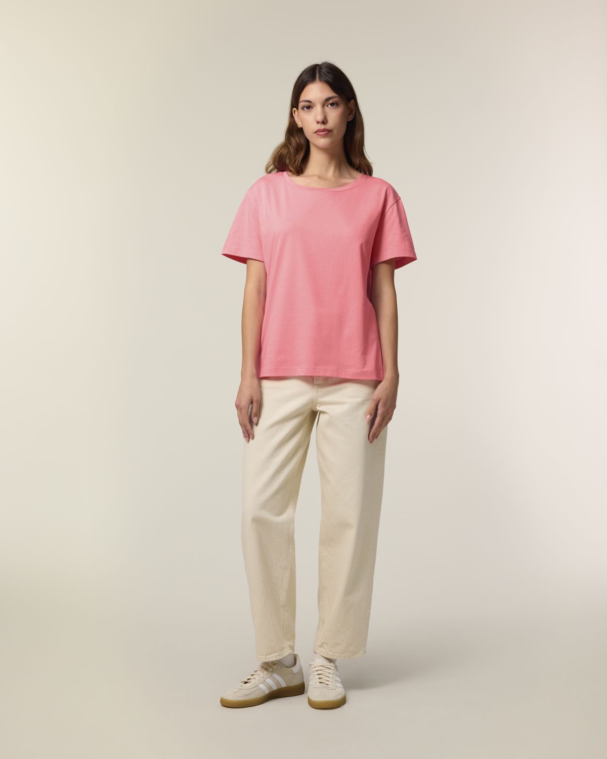 T-shirt scollo ampio Donna