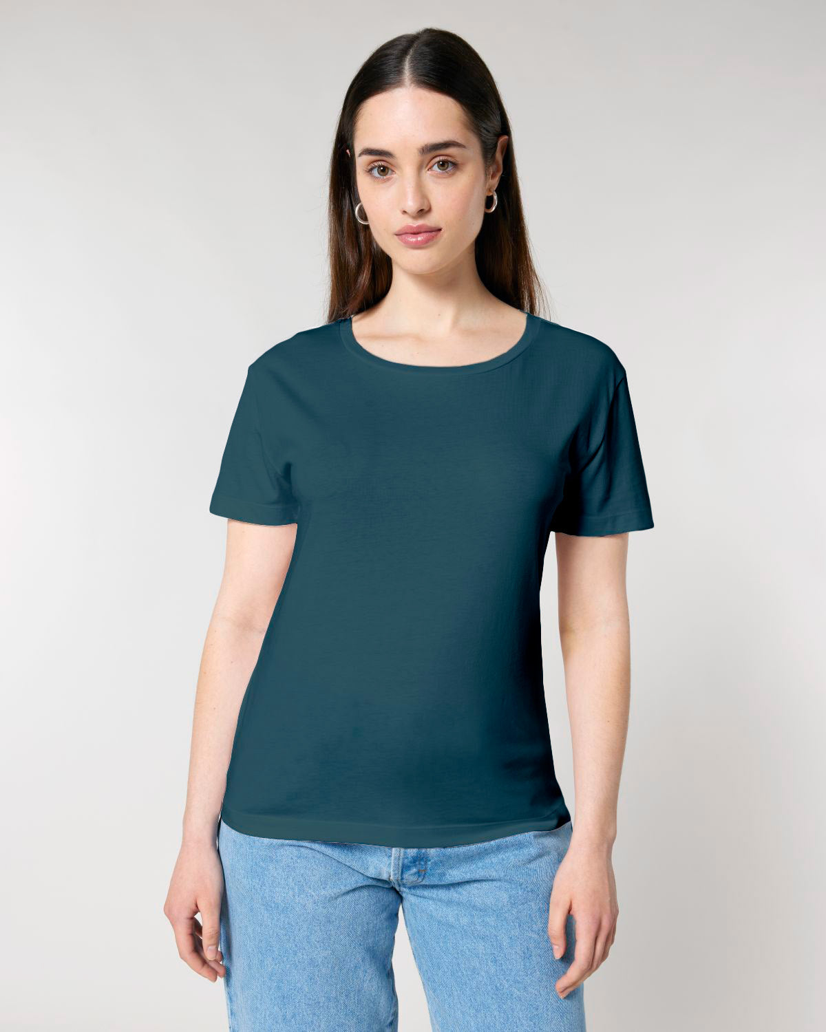 T-shirt scollo ampio Donna
