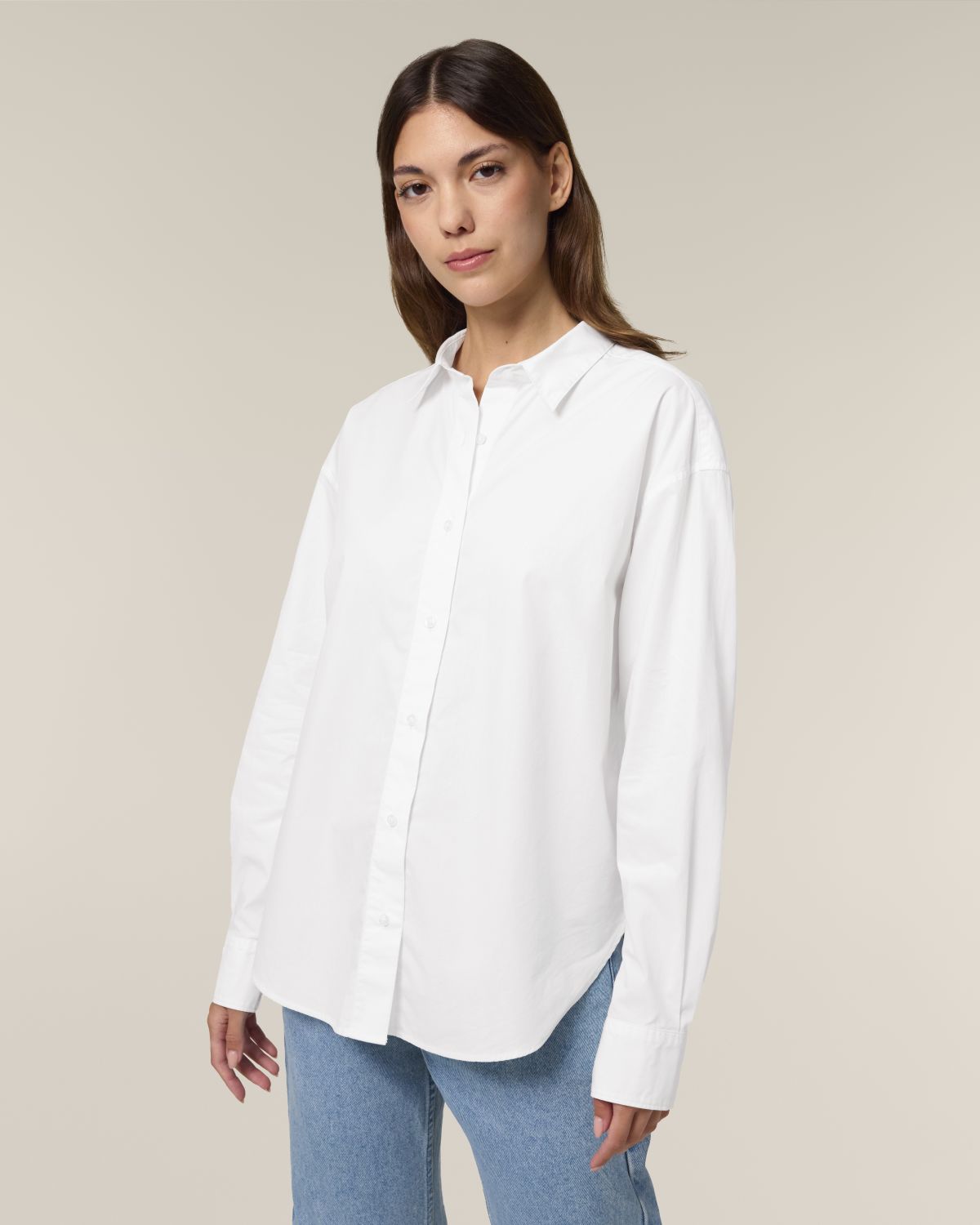 Camicia in popeline Donna