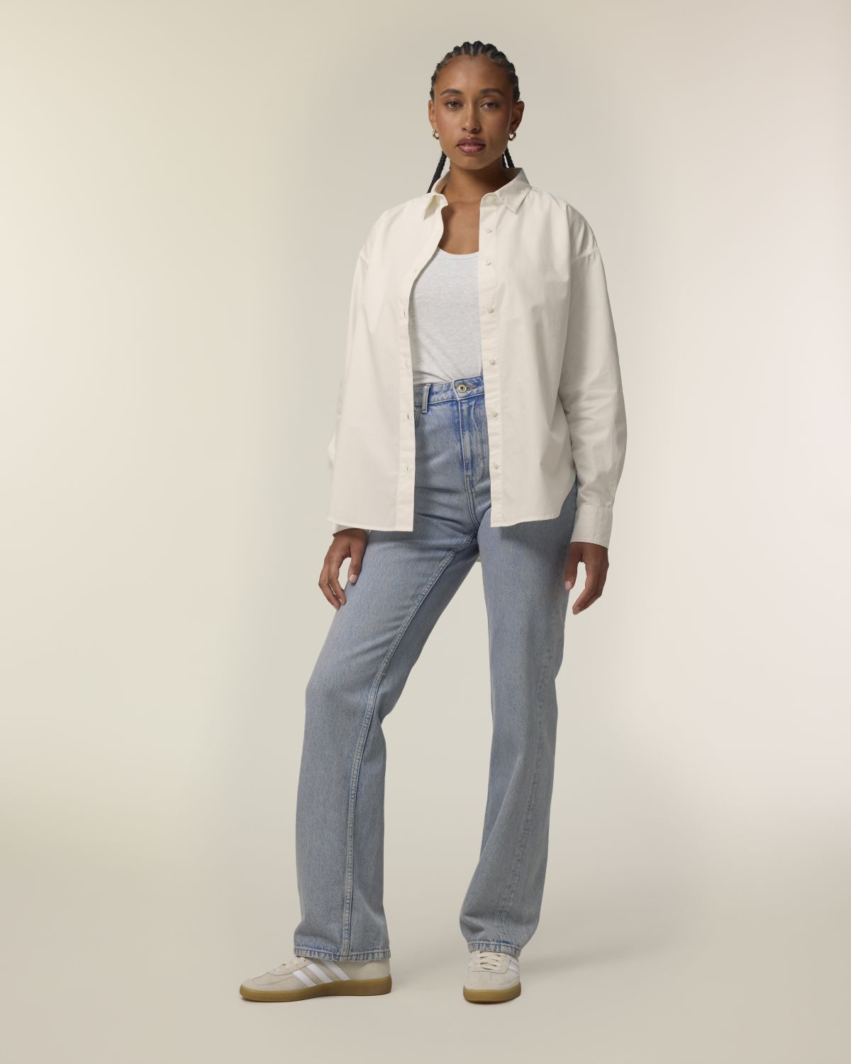 Camicia in popeline Donna