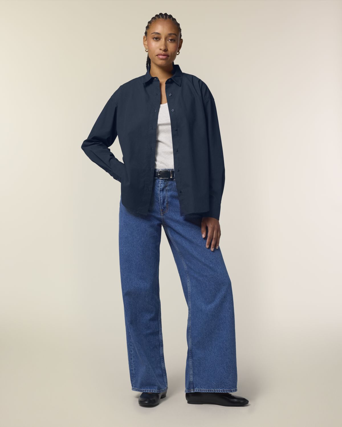 Camicia in popeline Donna