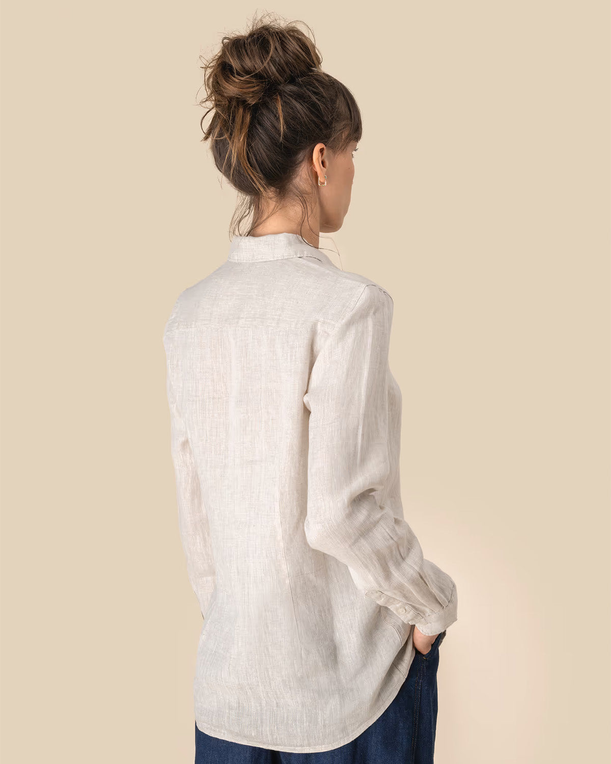 Camicia in lino donna