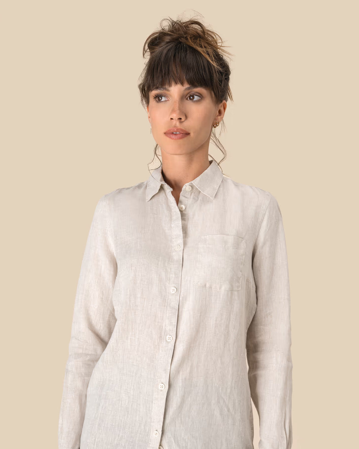 Camicia in lino donna