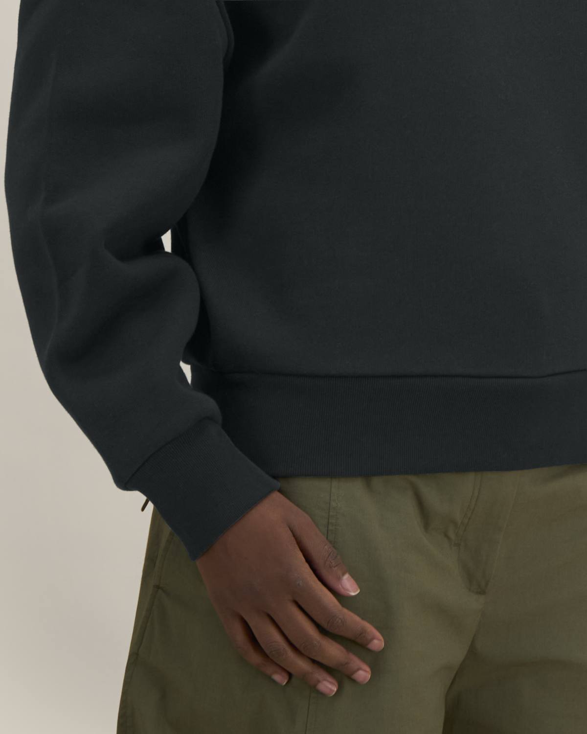 Felpa cappuccio oversize strutturata unisex