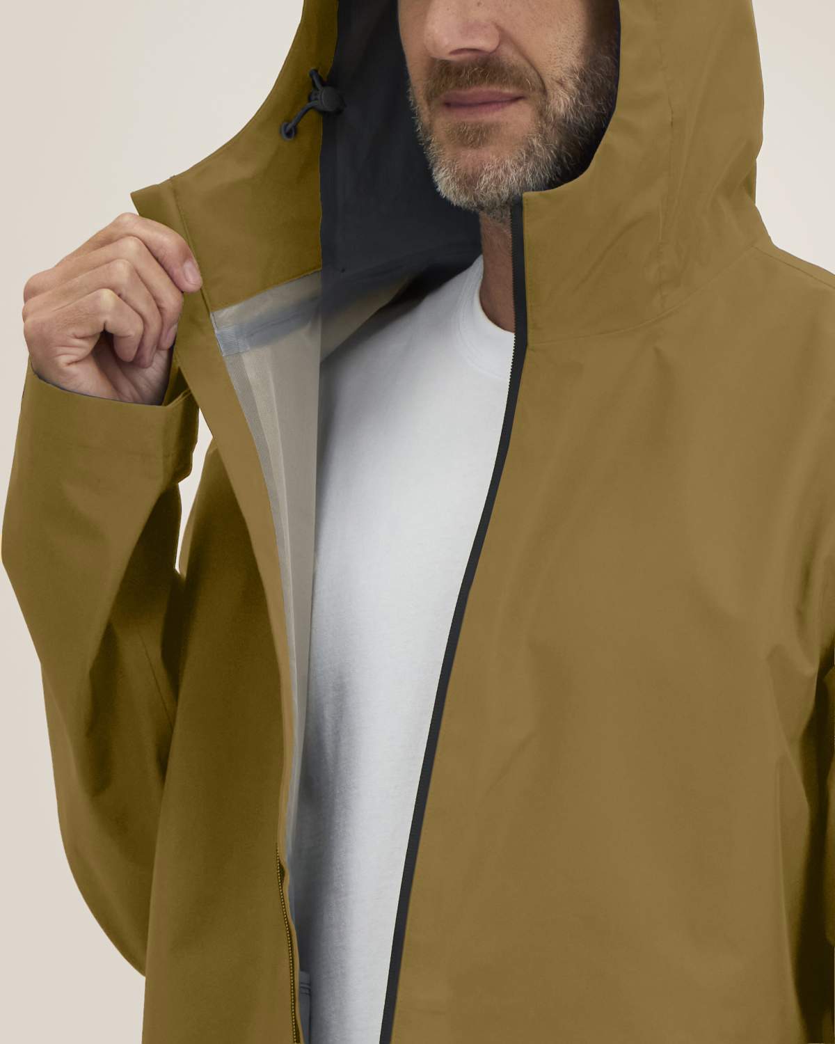 Giacca a vento recycled uomo