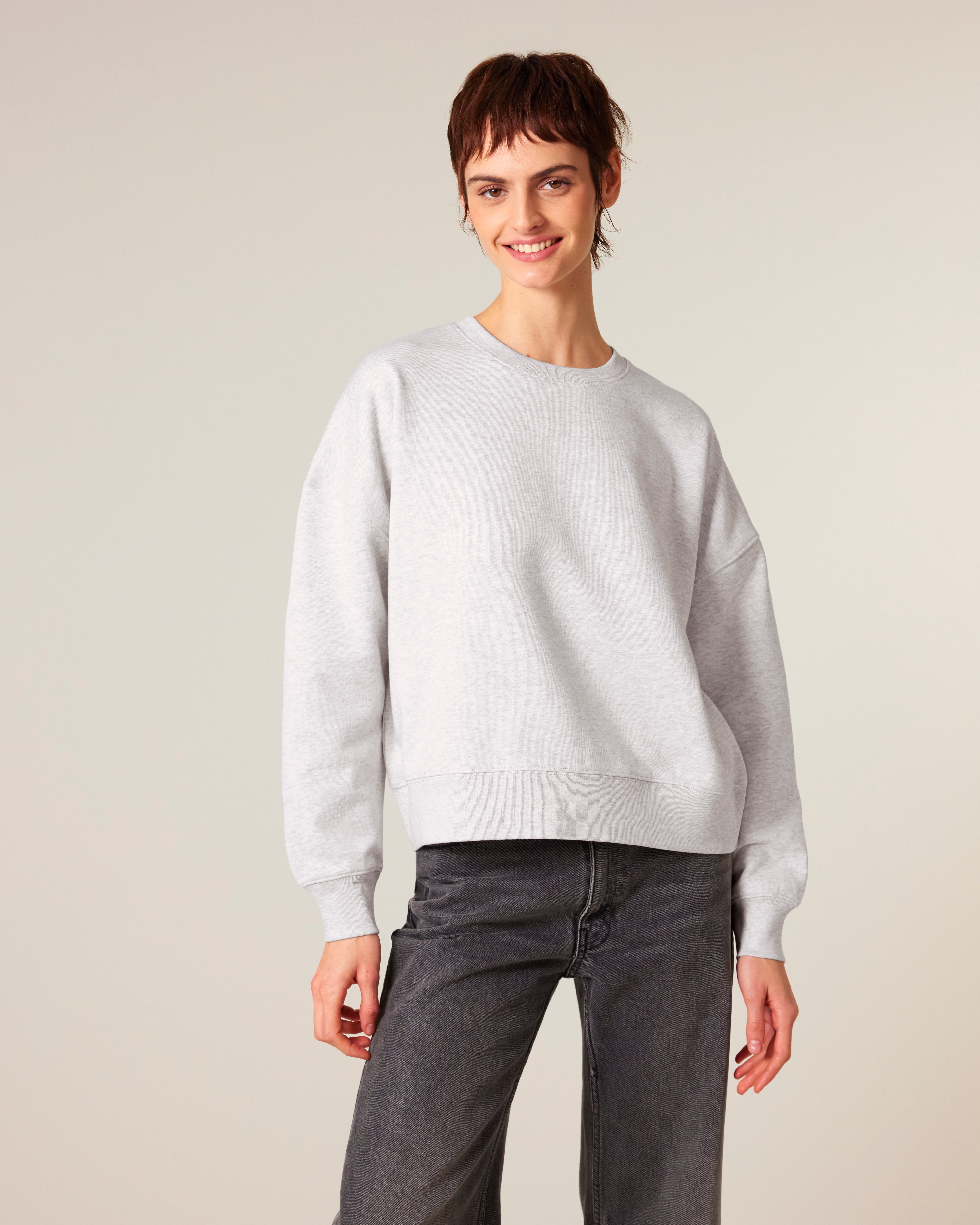 Felpa girocollo classic Donna