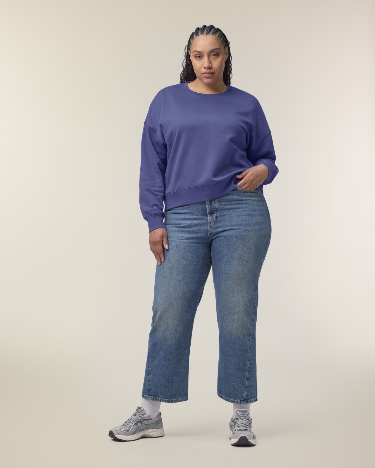 Felpa girocollo classic Donna