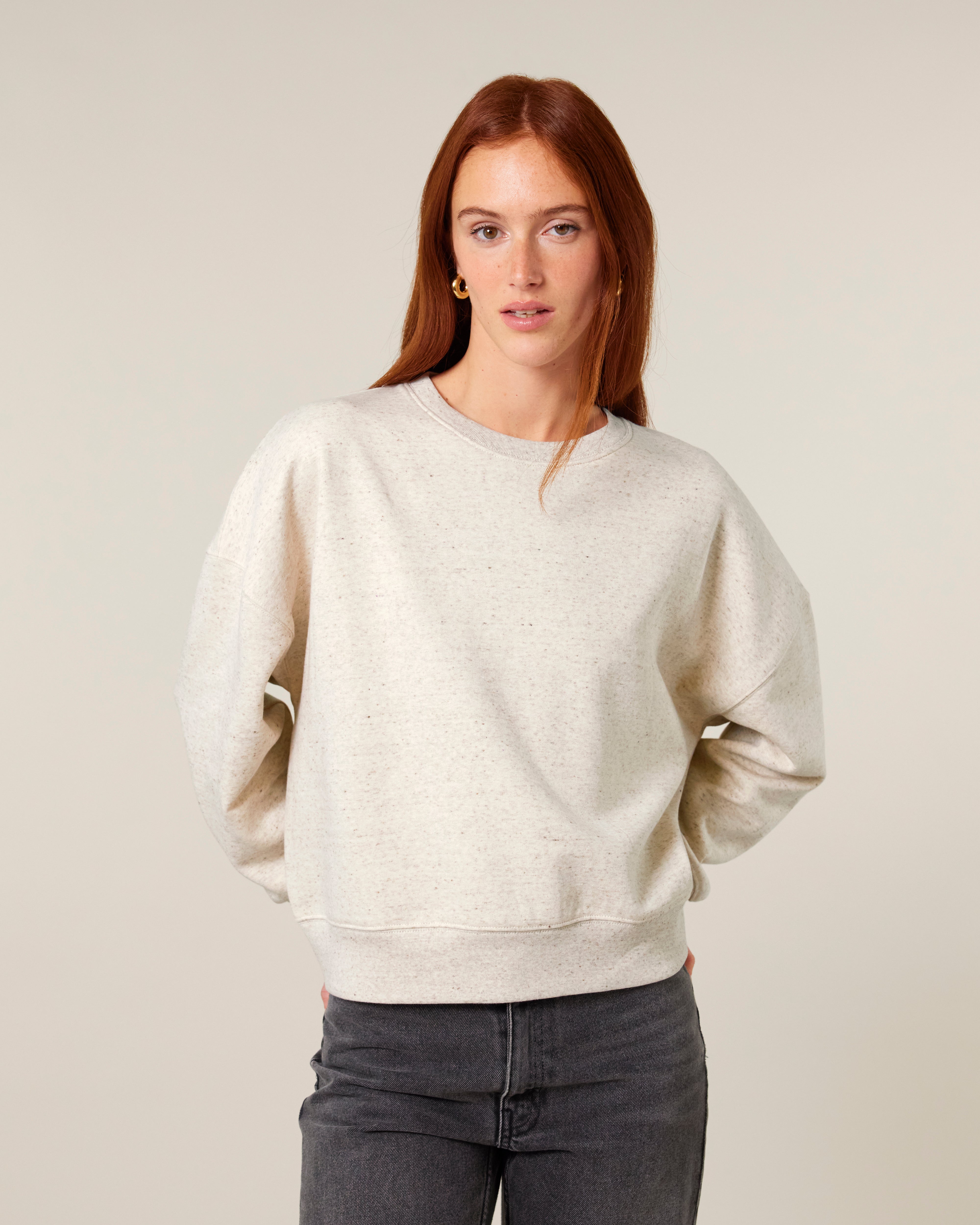 Felpa girocollo classic Donna