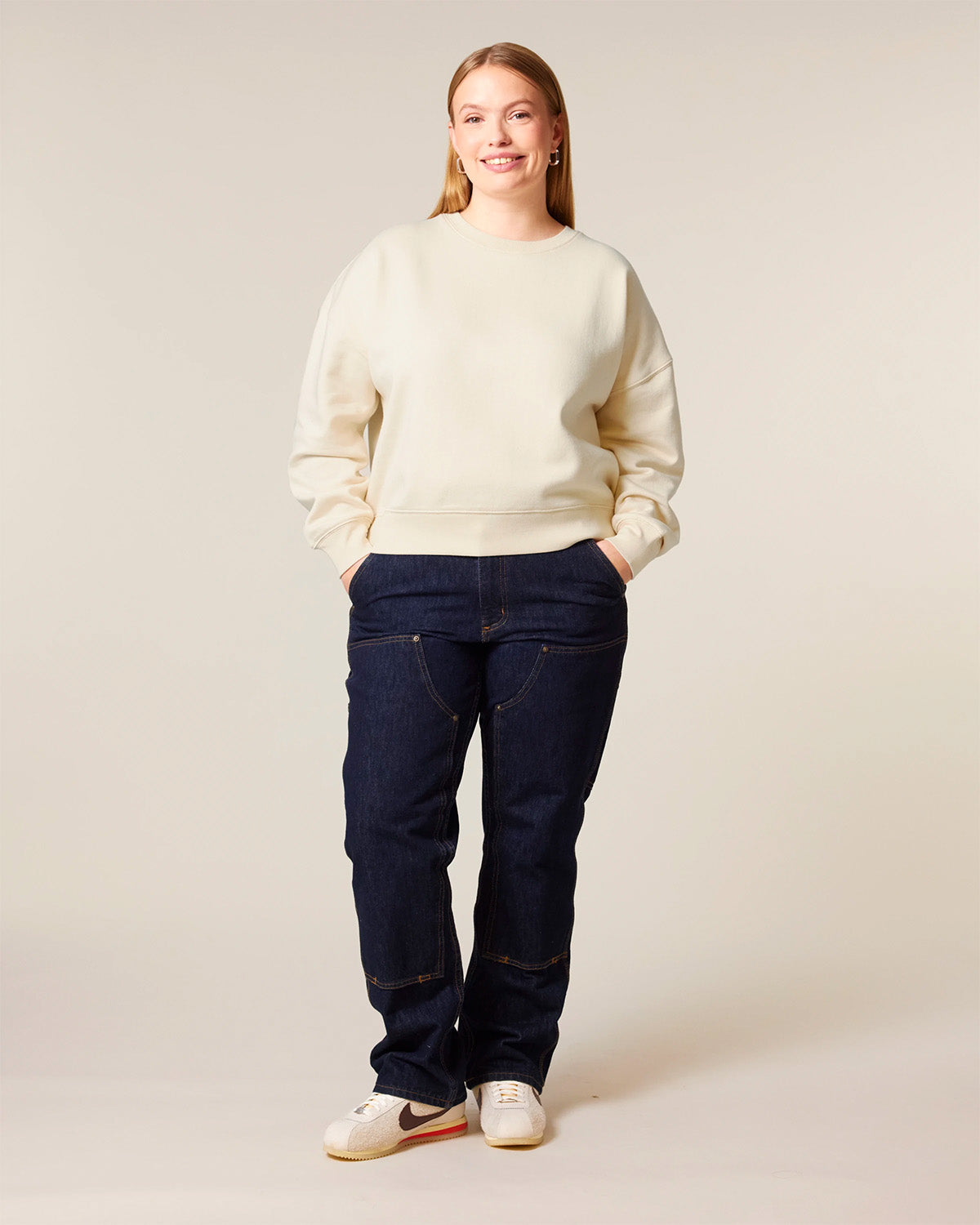Felpa girocollo classic Donna