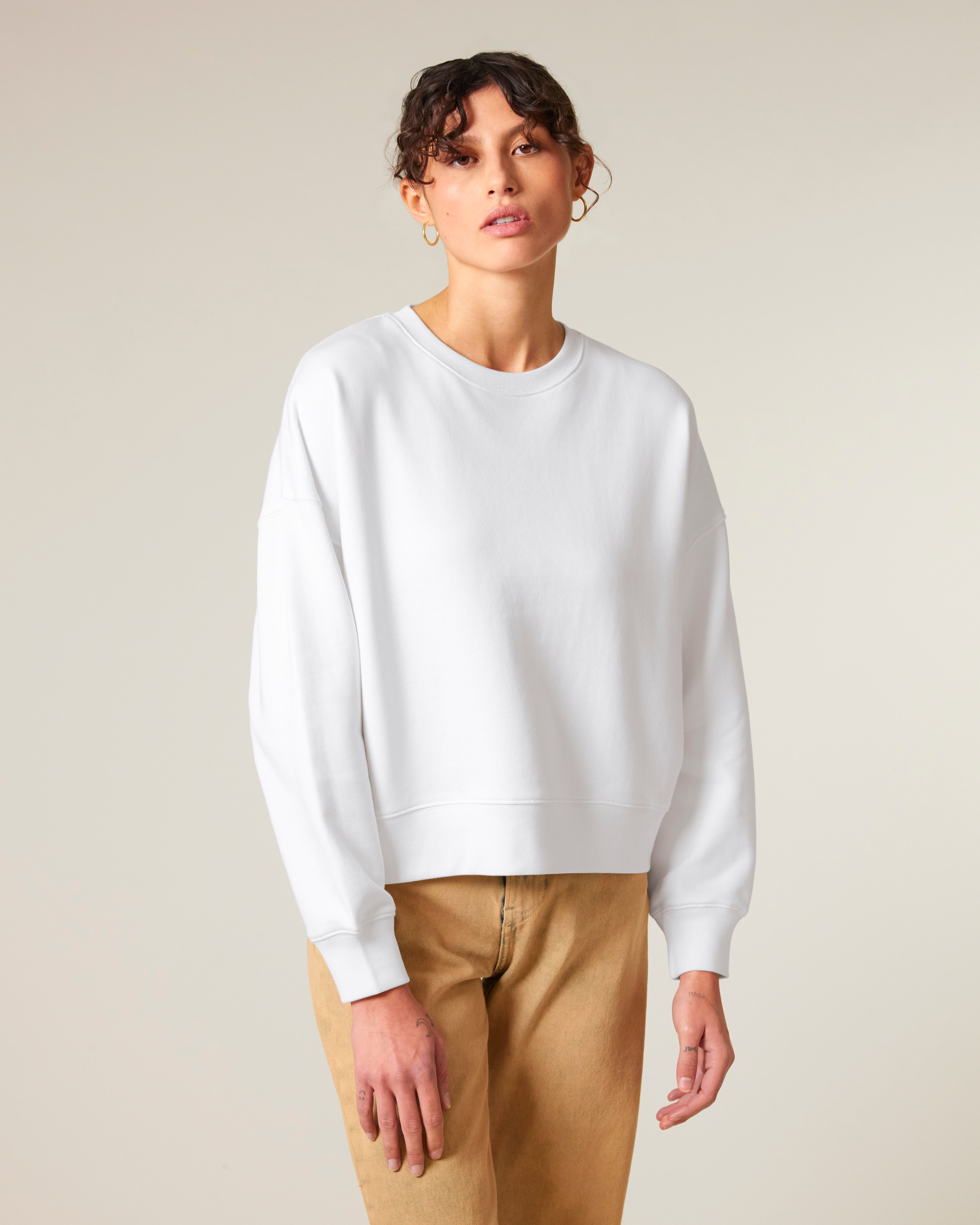 Felpa girocollo classic Donna