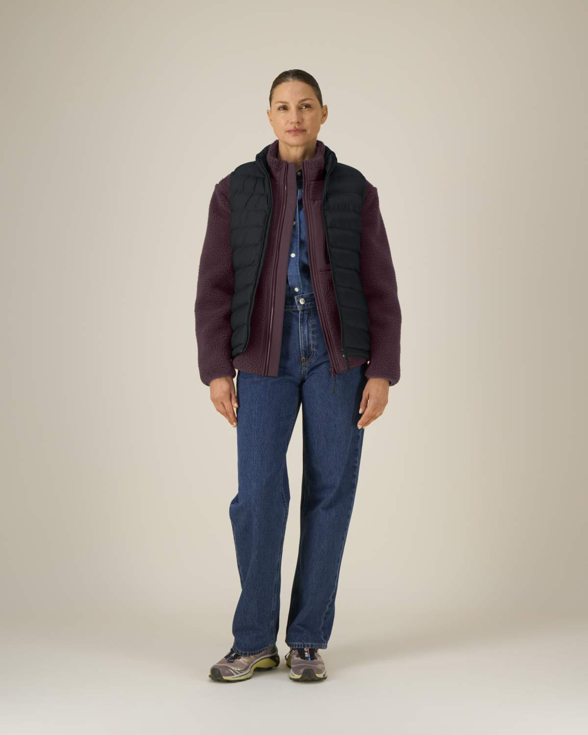 Piumino Smanicato Donna
