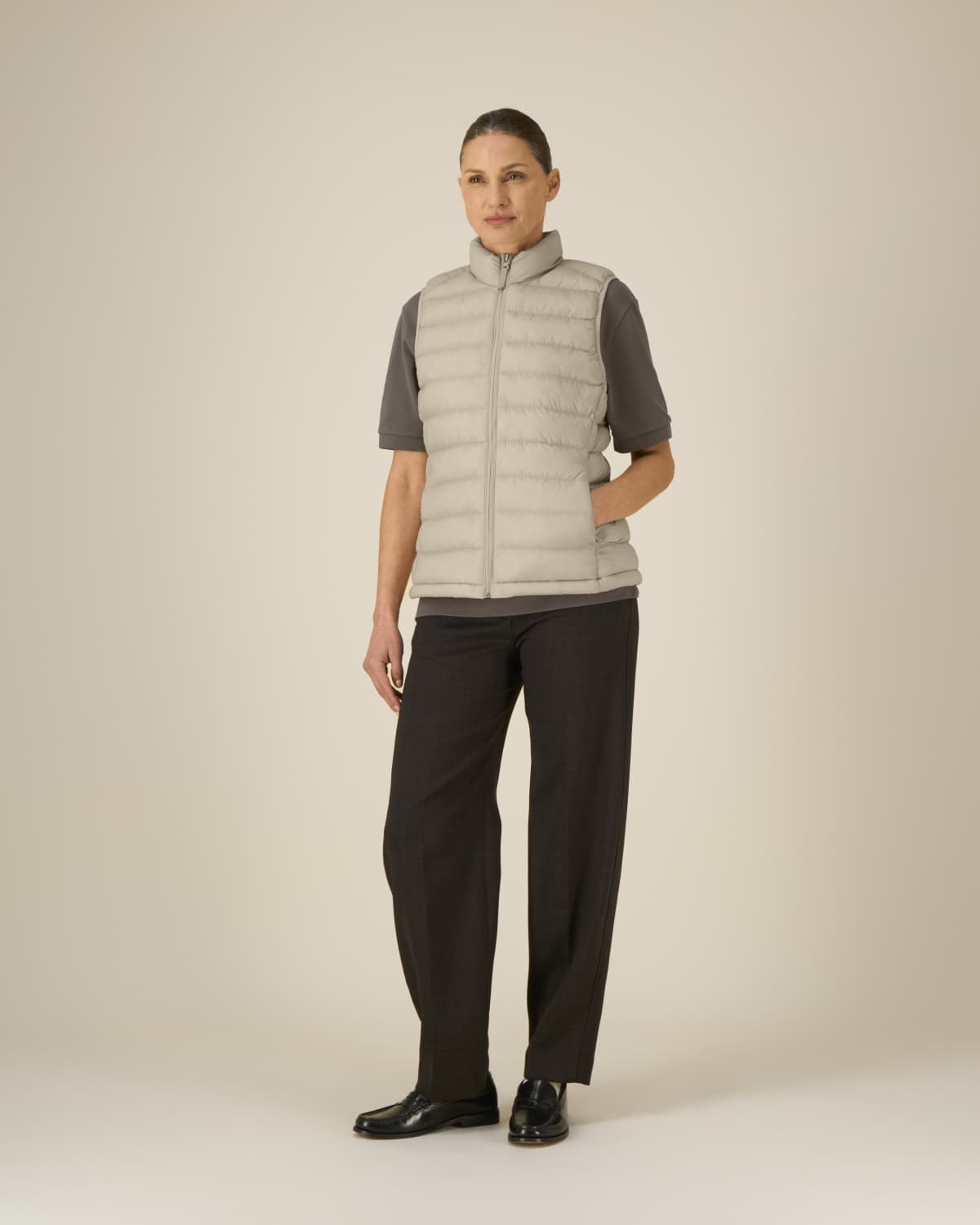 Piumino Smanicato Donna