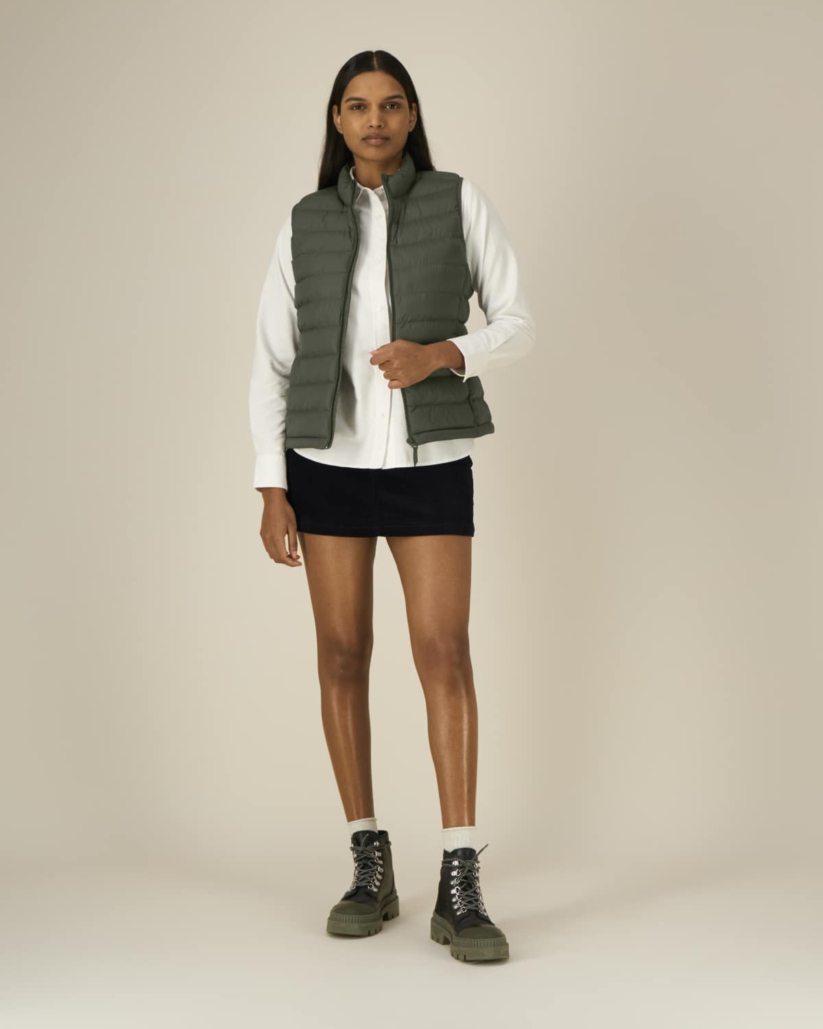 Piumino Smanicato Donna