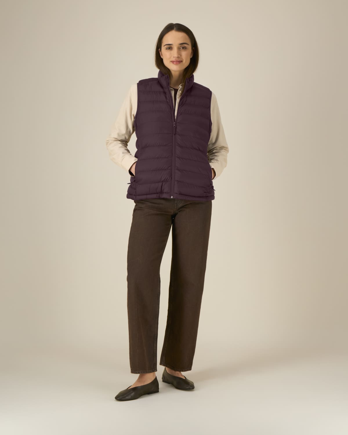 Piumino Smanicato Donna