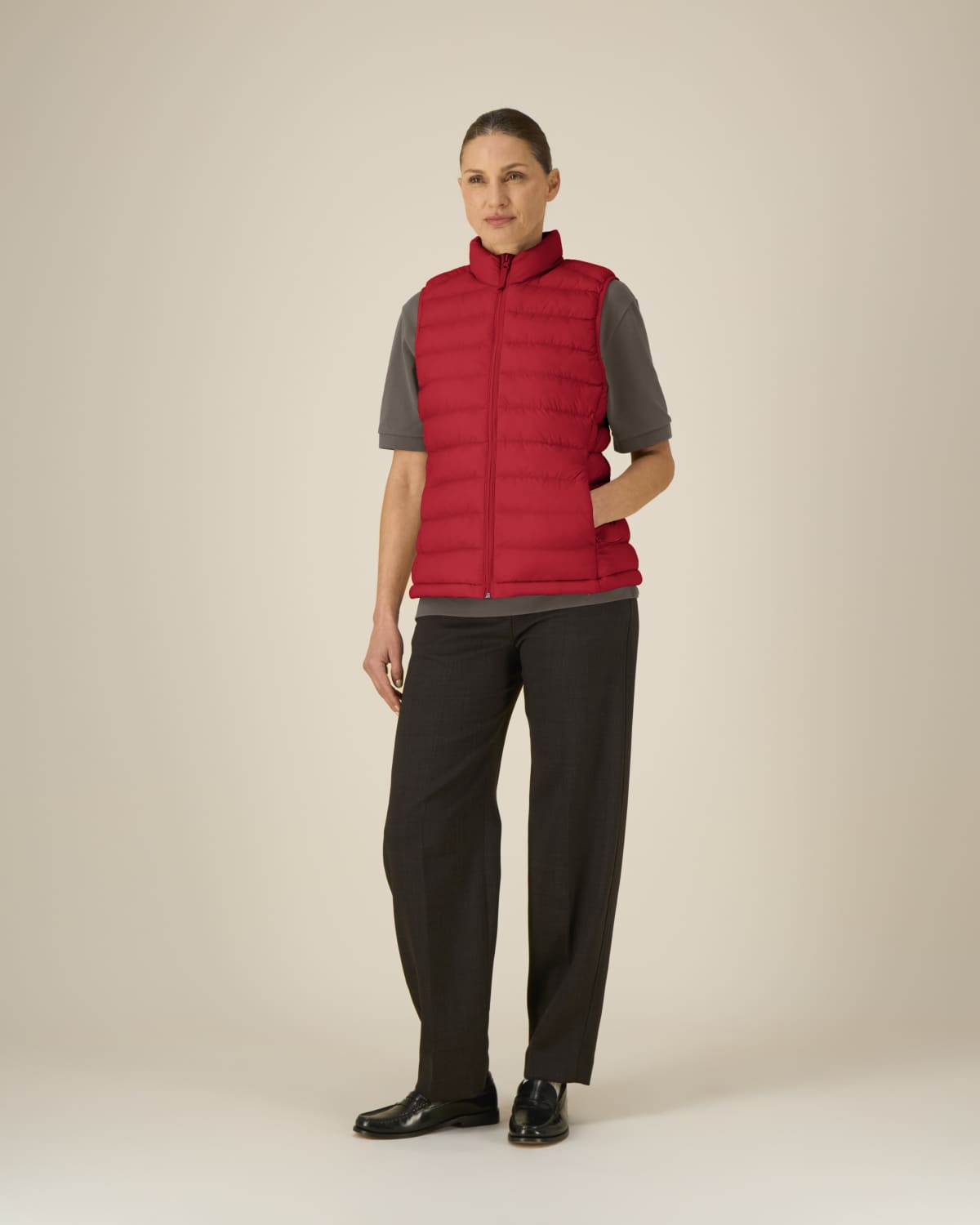 Piumino Smanicato Donna