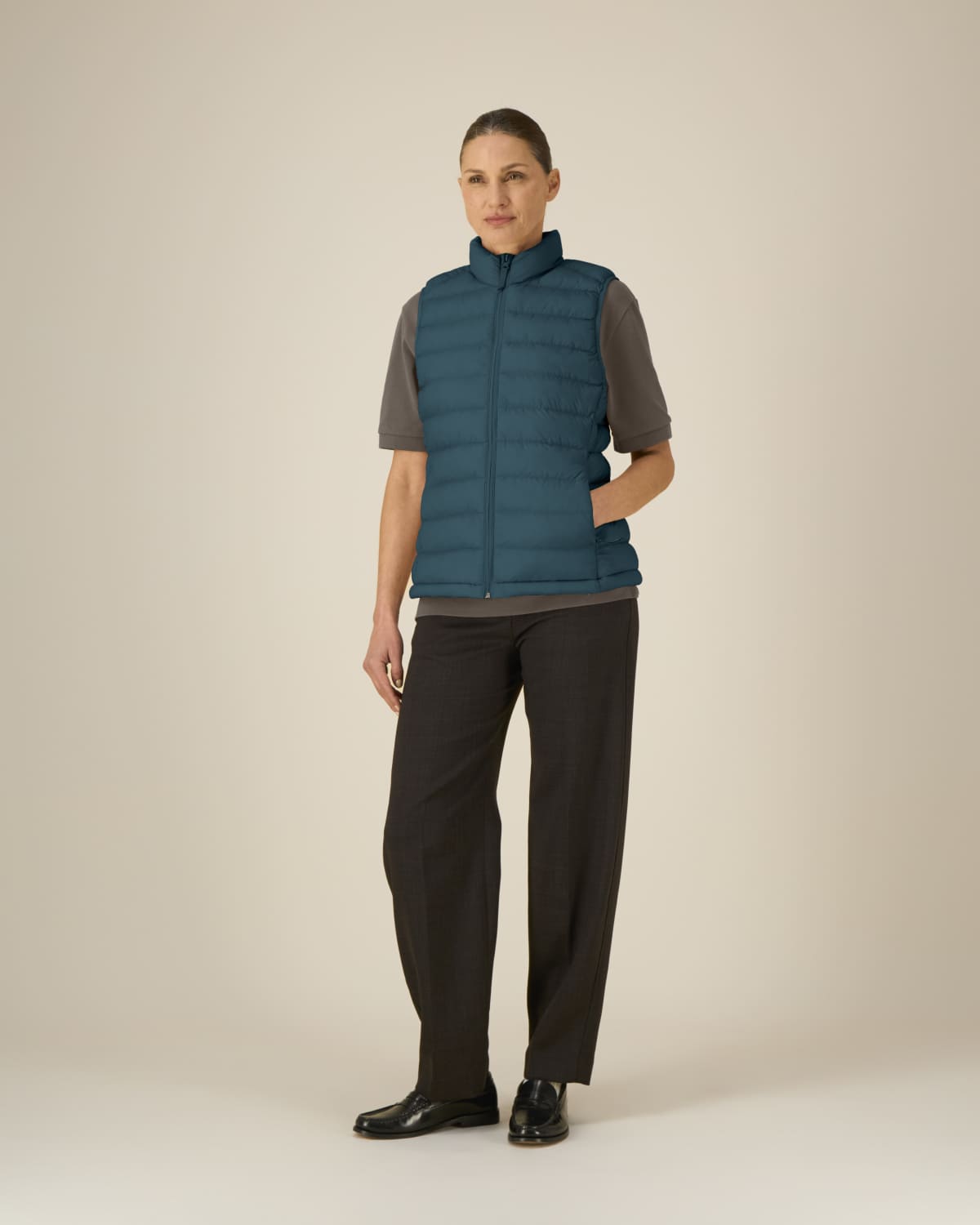 Piumino Smanicato Donna