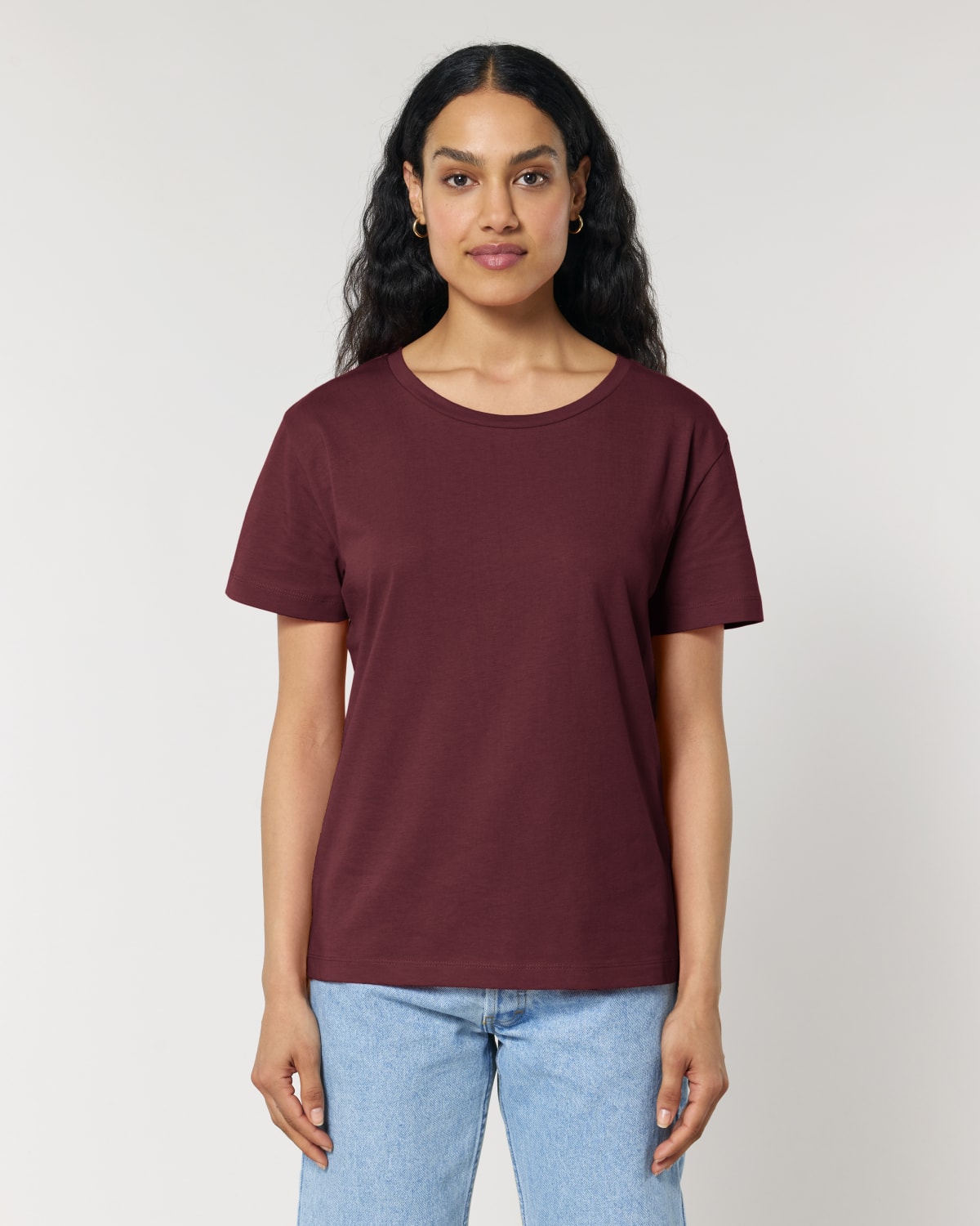 T-shirt scollo ampio Donna
