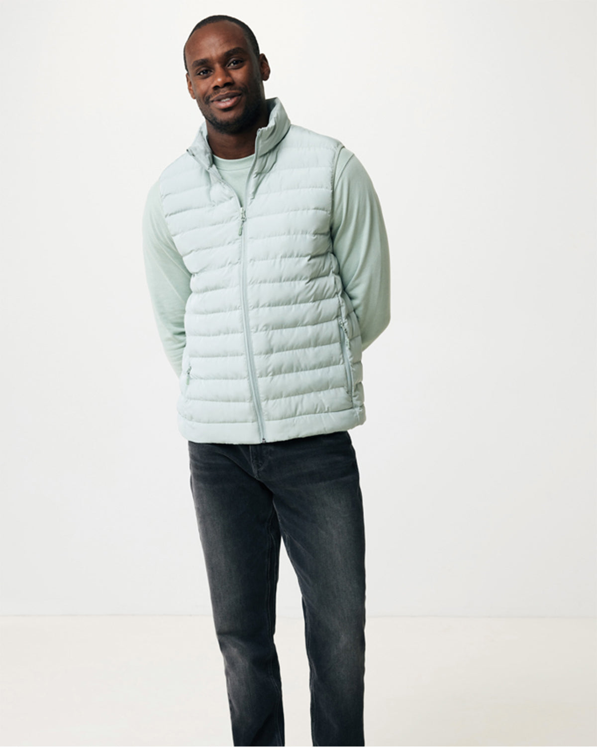 Gilet leggero riciclato Uomo