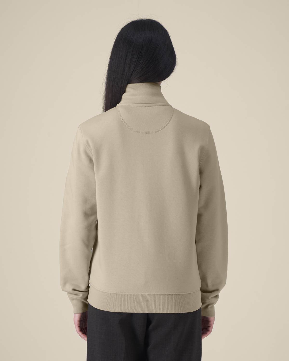 Felpa zip intera unisex