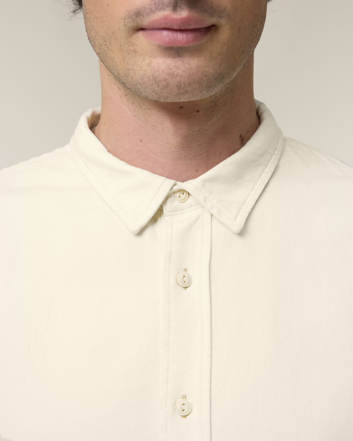 Camicia in twill