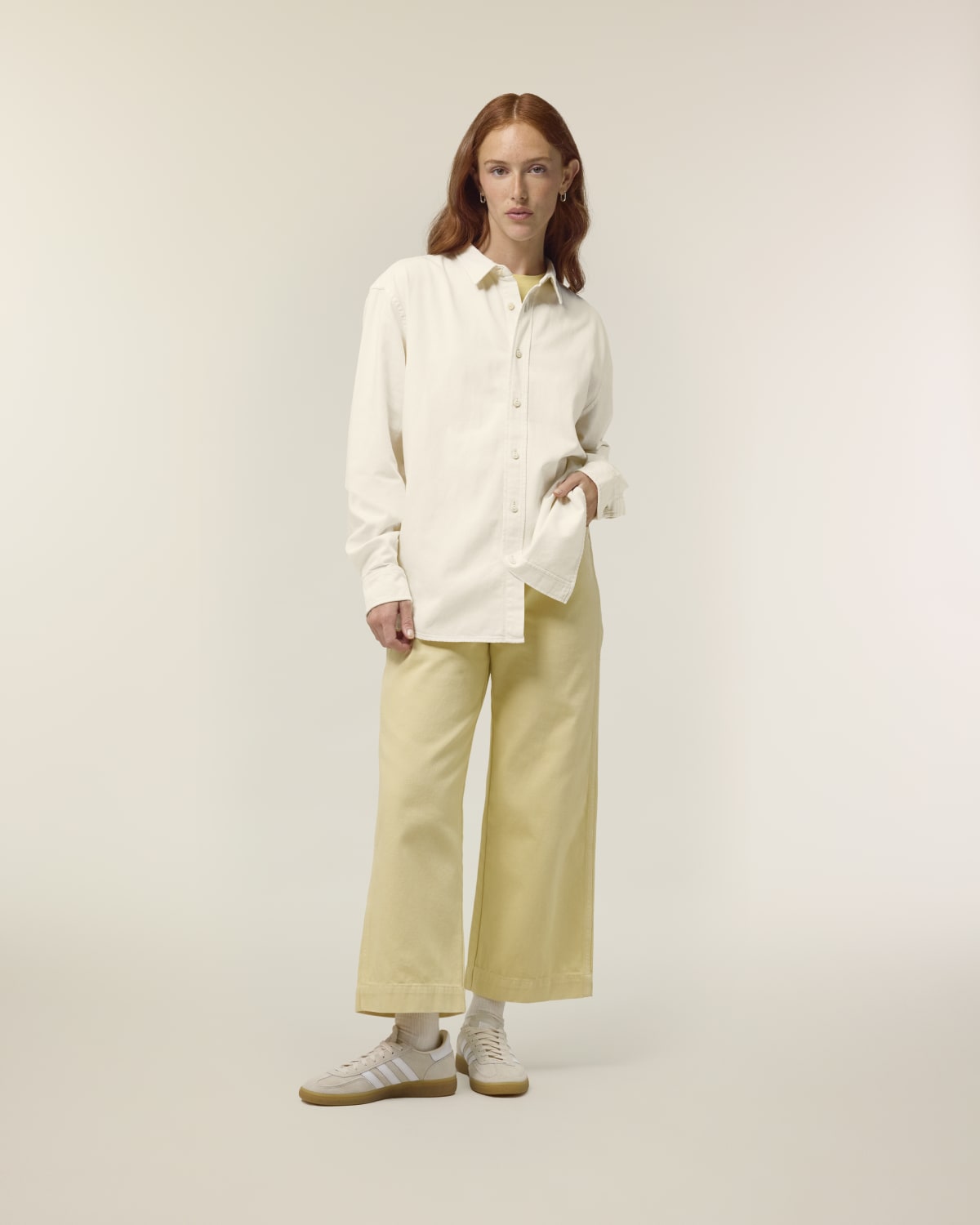 Camicia in twill