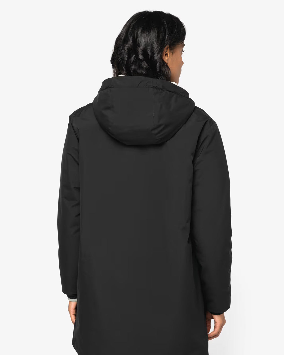 Giacca impermeabile foderata in sherpa unisex