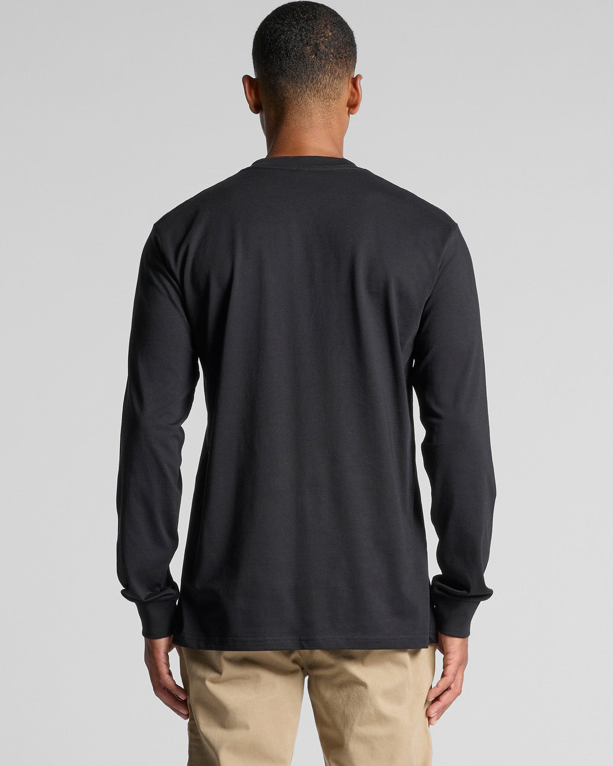 T-shirt longsleeve con taschino unisex