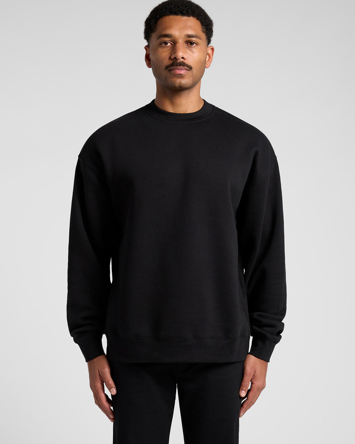 Felpa girocollo relaxed uomo