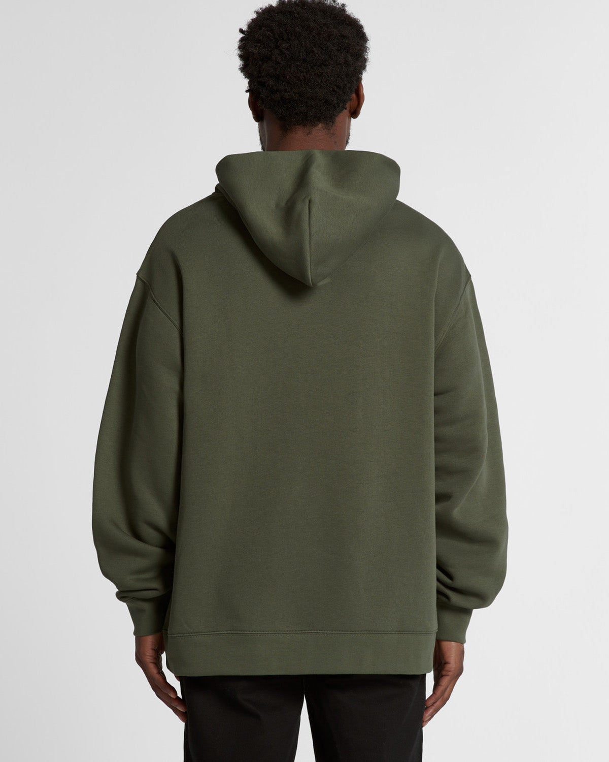 Felpa cappuccio relaxed heavy uomo