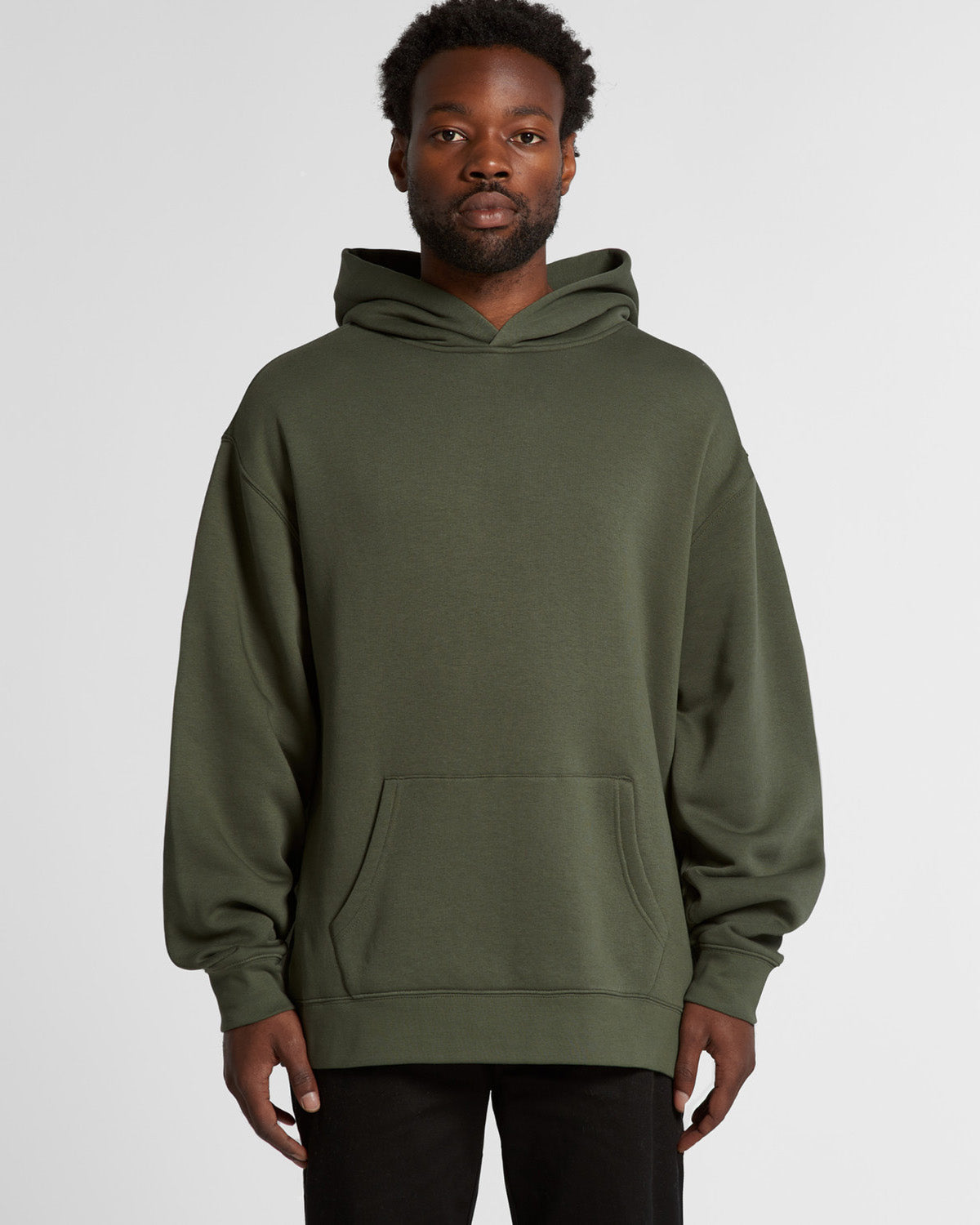 Felpa cappuccio relaxed heavy uomo