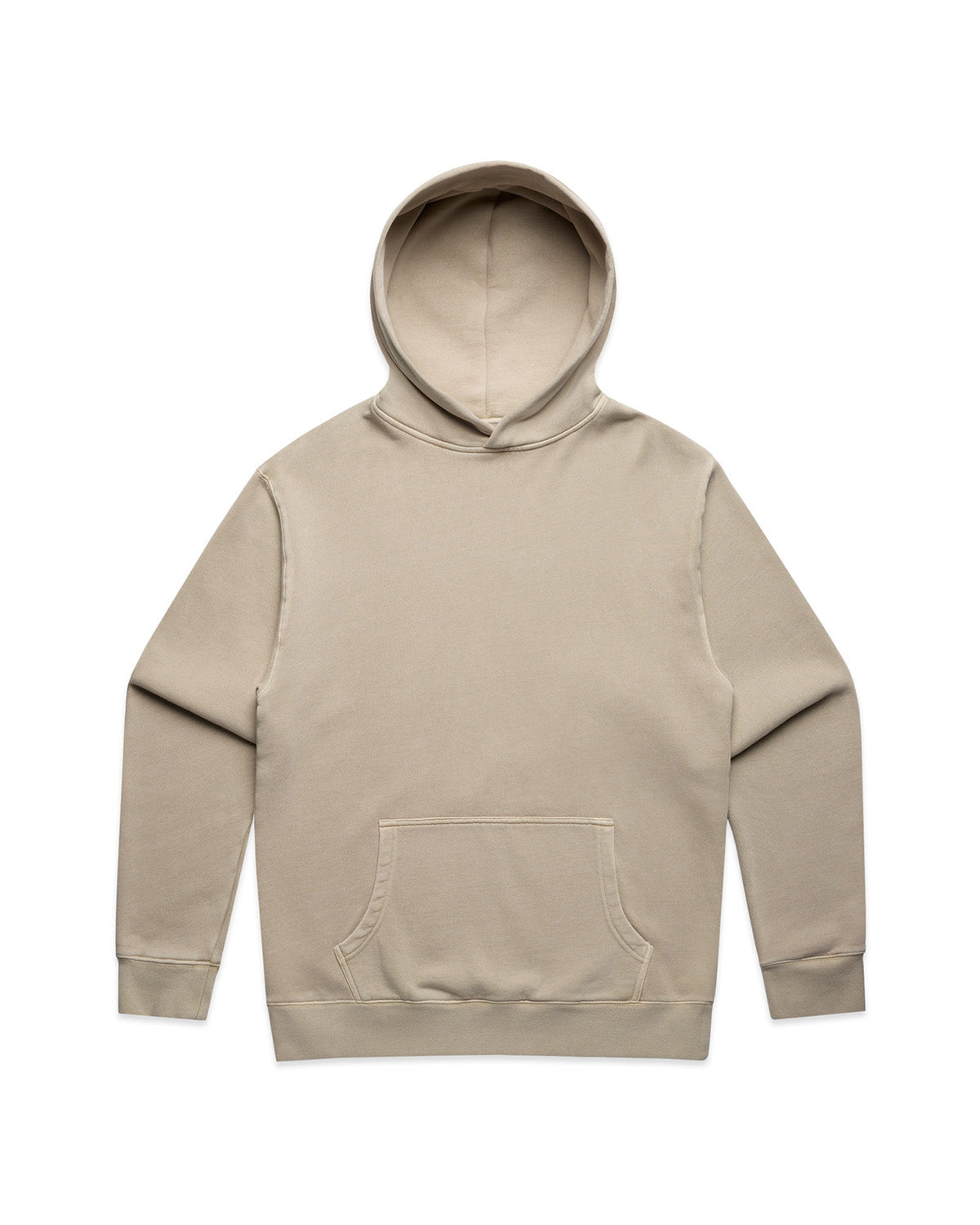 Felpa cappuccio relaxed heavy faded uomo