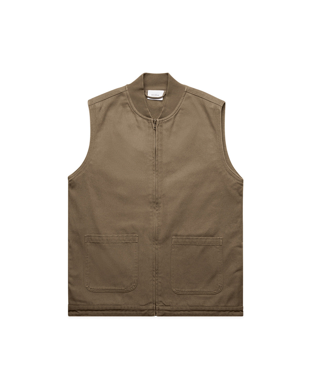 Gilet pesante in canvas uomo