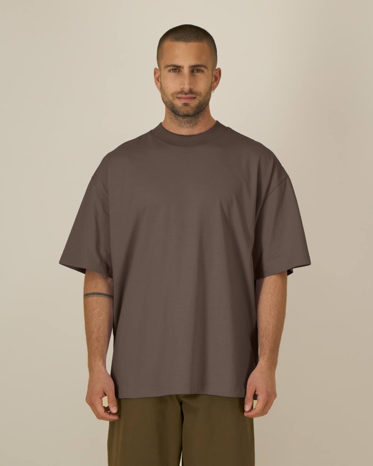 T-shirt oversize high neck unisex