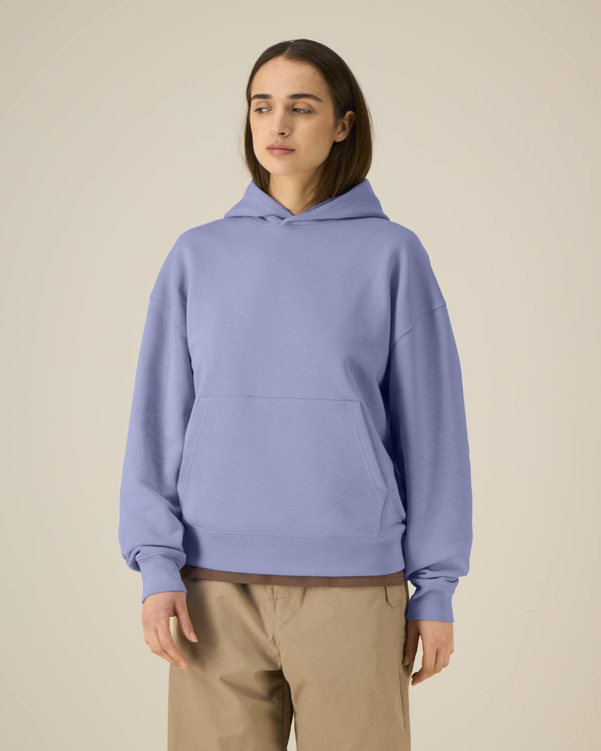 Felpa cappuccio boxy fit