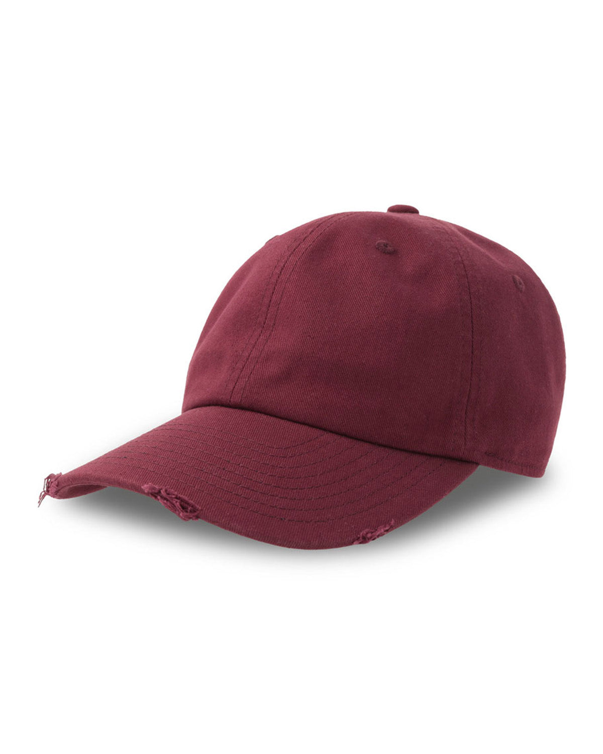 Cappellino dad hat destroyed in cotone organico
