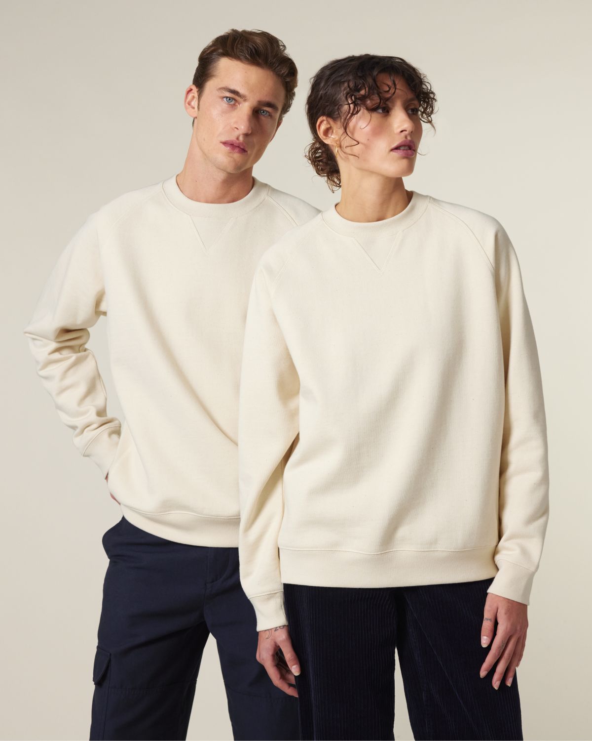 Felpa girocollo raglan Unisex