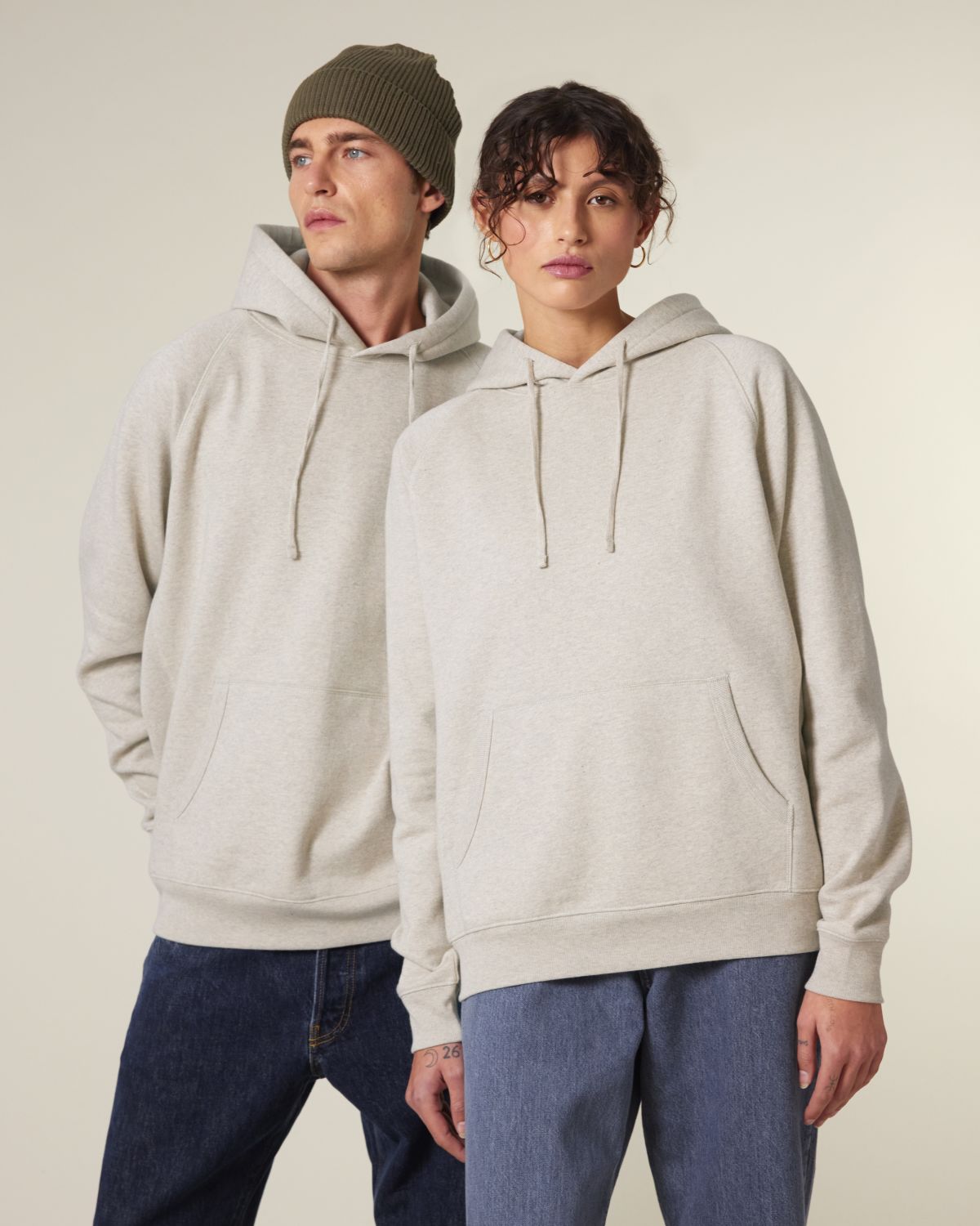 Felpa cappuccio raglan Unisex
