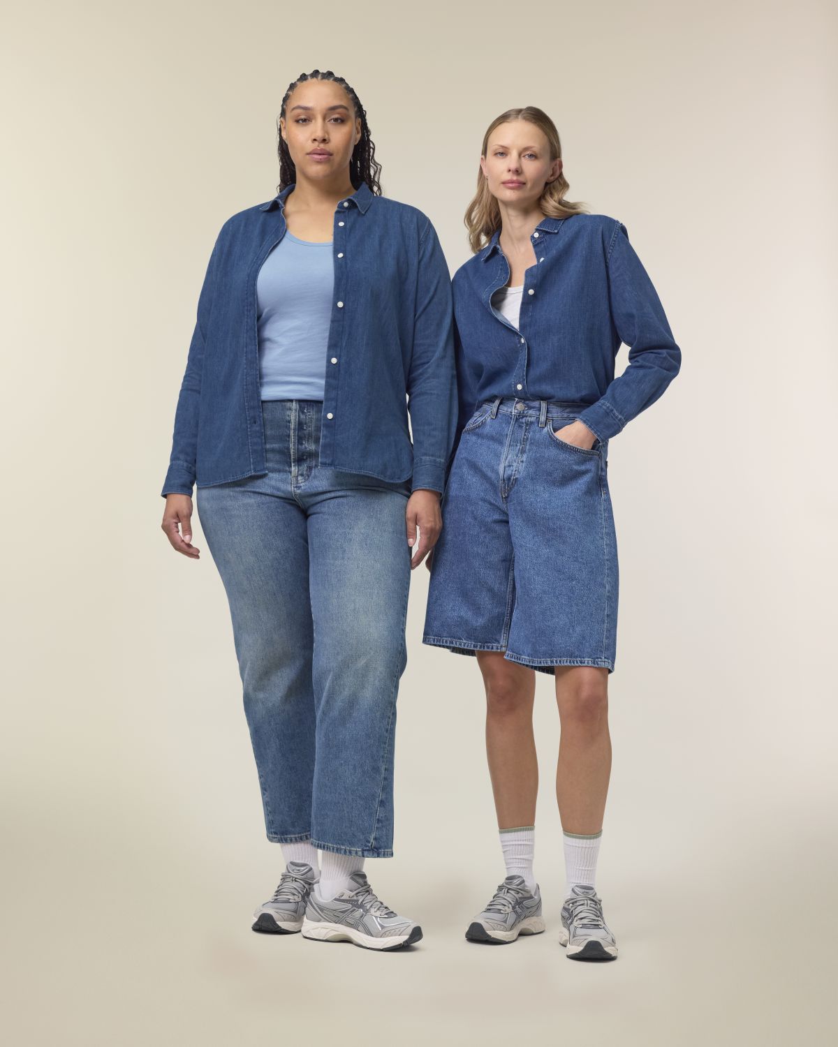 Camicia in denim Donna
