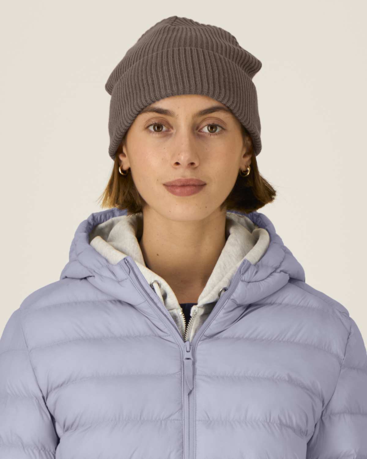 Beanie fisherman in cotone organico