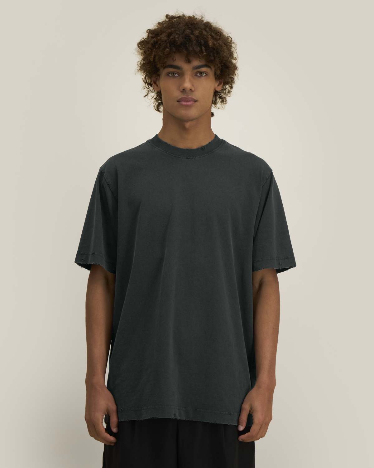 T-shirt oversize heavy vintage distressed unisex