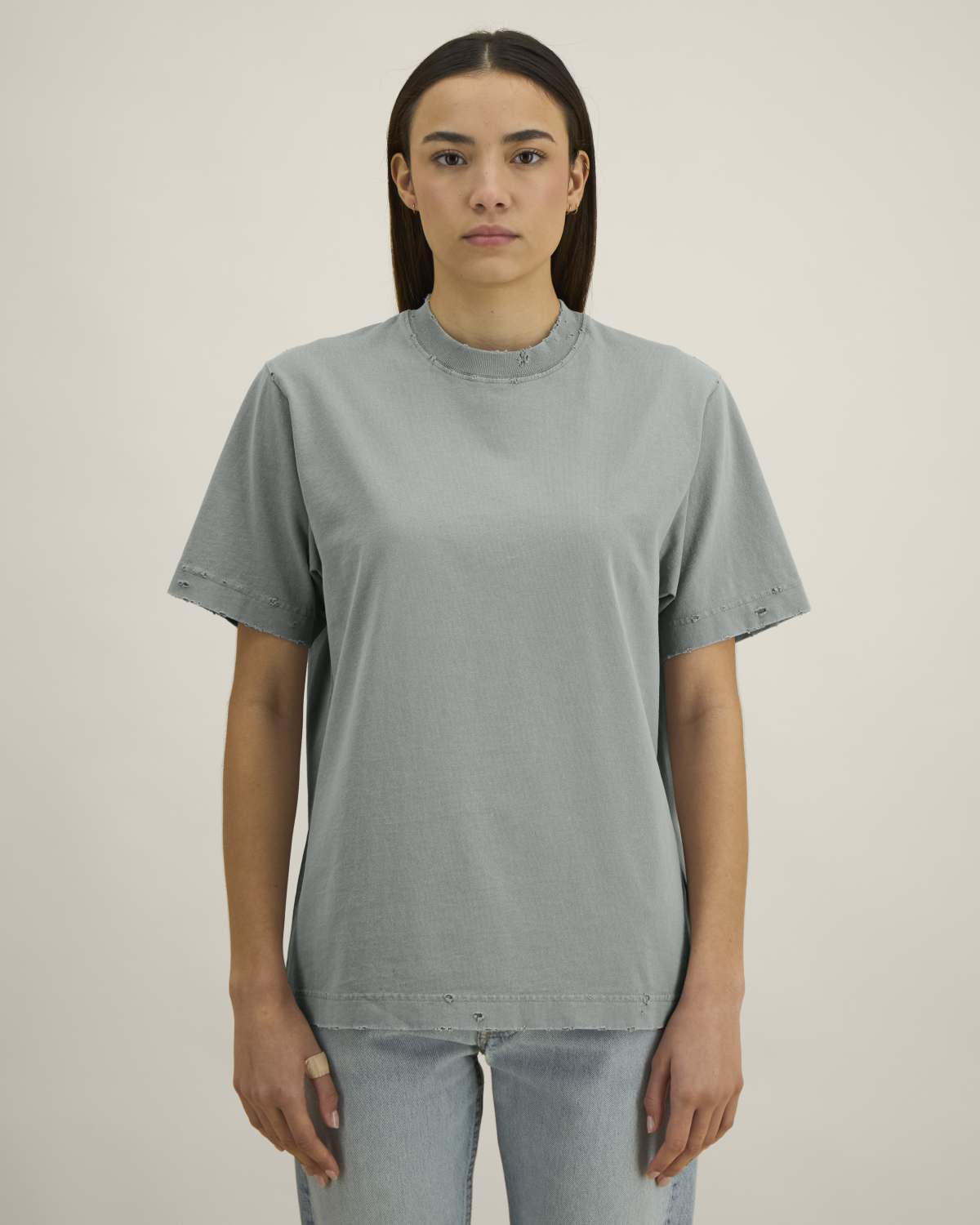 T-shirt oversize heavy vintage distressed unisex