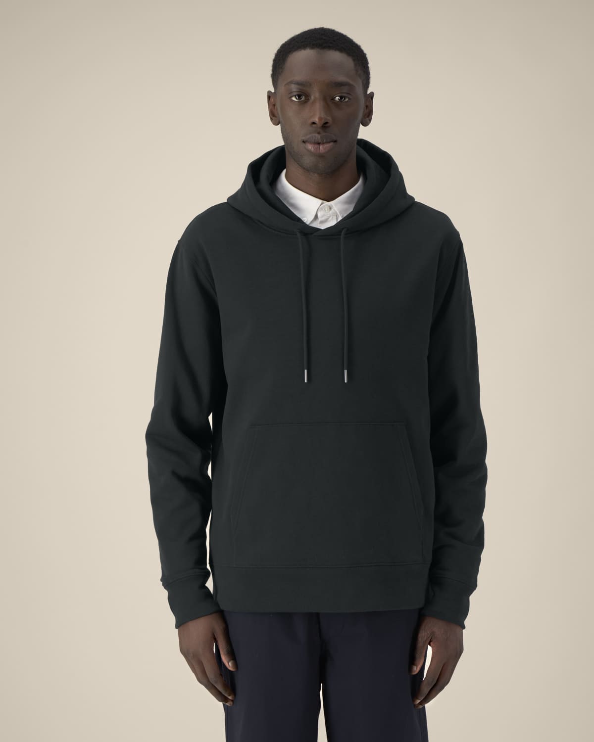 Felpa cappuccio in cotone riciclato unisex