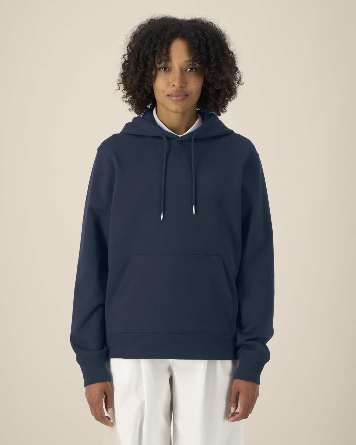 Felpa cappuccio in cotone riciclato unisex