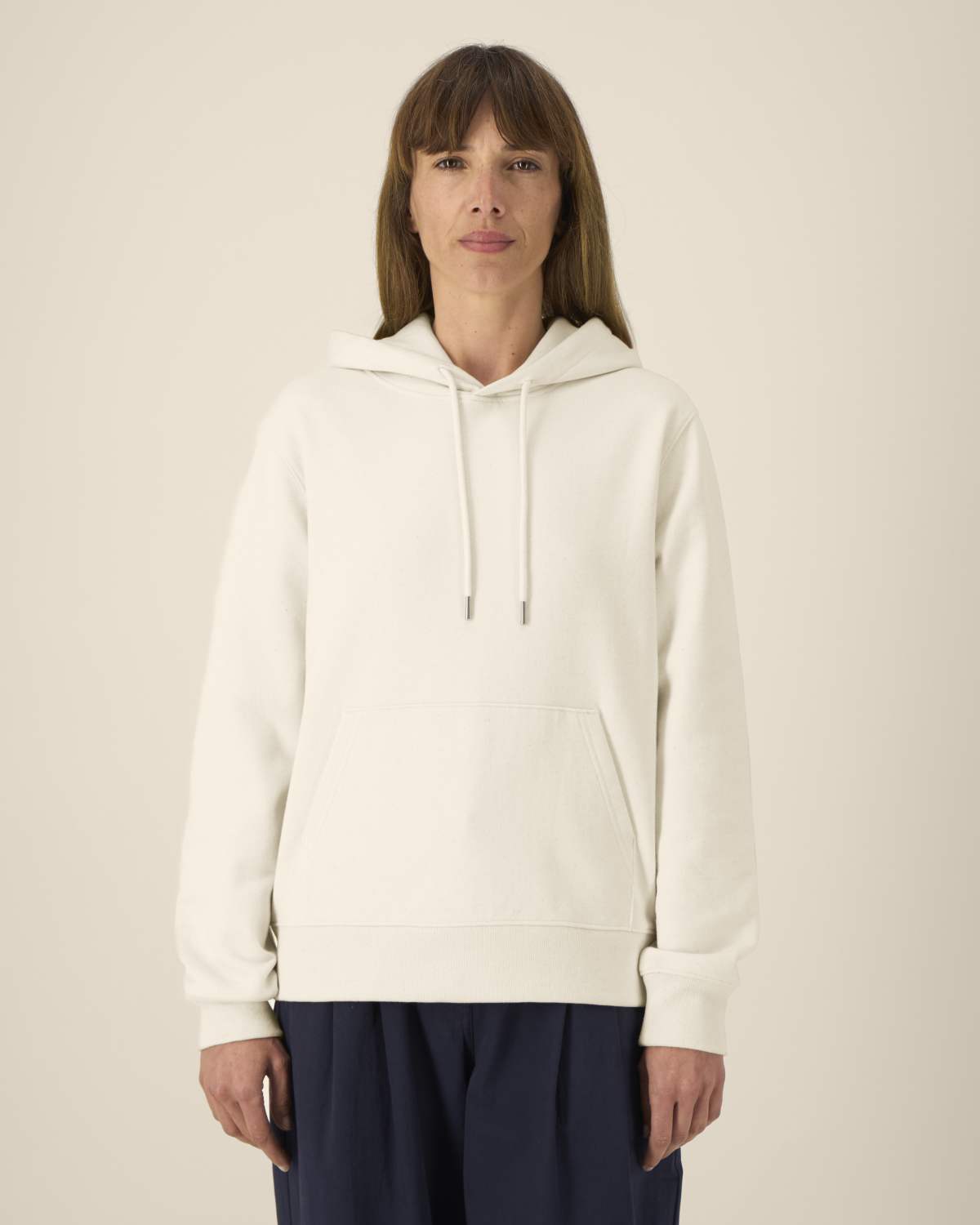 Felpa cappuccio in cotone riciclato unisex