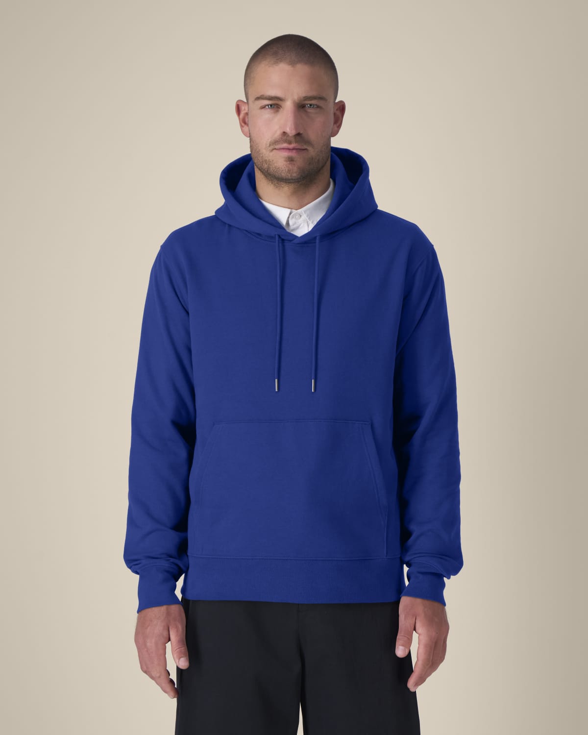 Felpa cappuccio in cotone riciclato unisex